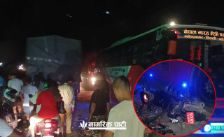 पृथ्वी राजमार्ग अन्तर्गत थाक्रेमा भएको दुर्घटनामा तामाङ घाईते