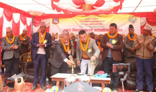 गल्छि गाउँपालिका स्तरीय राष्ट्रपति रनिङ शिल्ड प्रतियोगिता सुरु