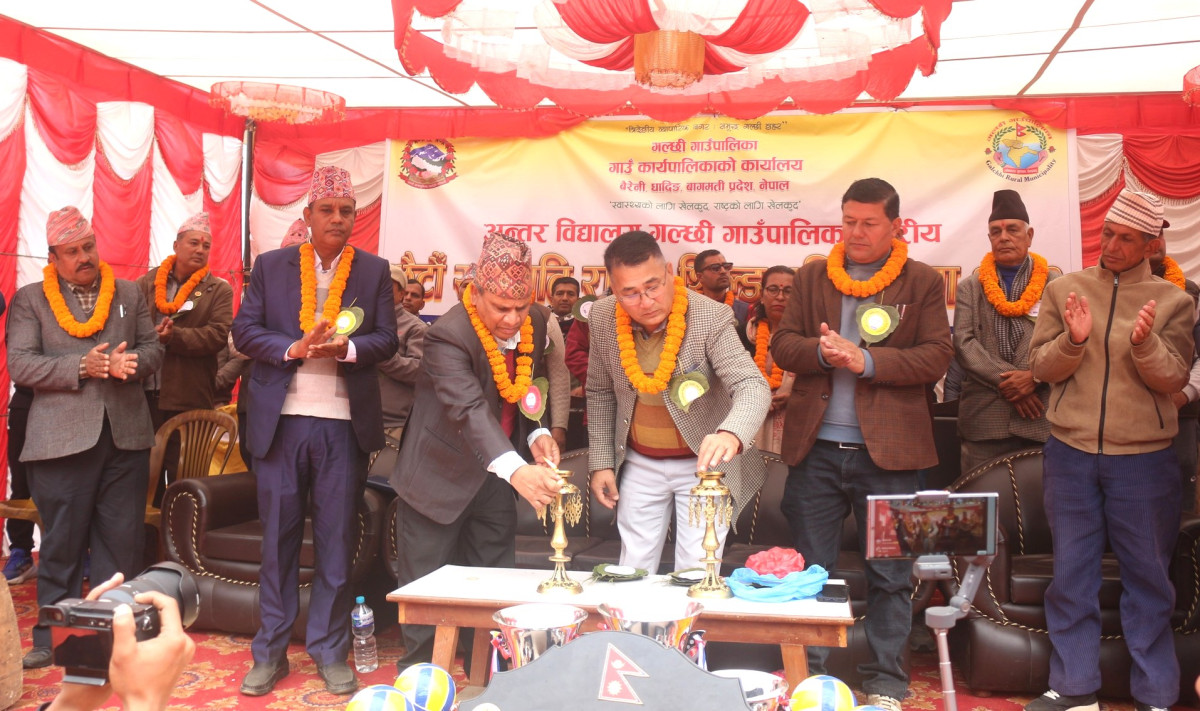 गल्छि गाउँपालिका स्तरीय राष्ट्रपति रनिङ शिल्ड प्रतियोगिता सुरु