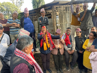 गल्छीका विभिन्न वडामा नेकपाको चुनावी अभियान तिव्र