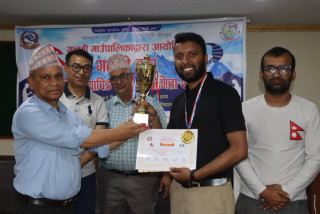 गल्छी कप राष्ट्रिय रापिड चेस रुपेशले जिते