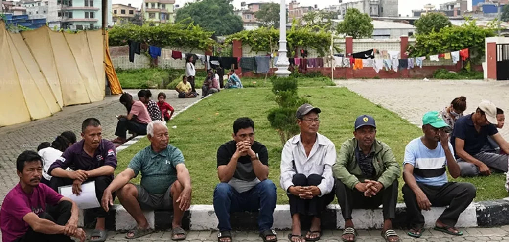 होल्डिङ सेन्टर ५ दिनभित्र खाली गर्न सुकुमबासीलाई अल्टिमेटम
