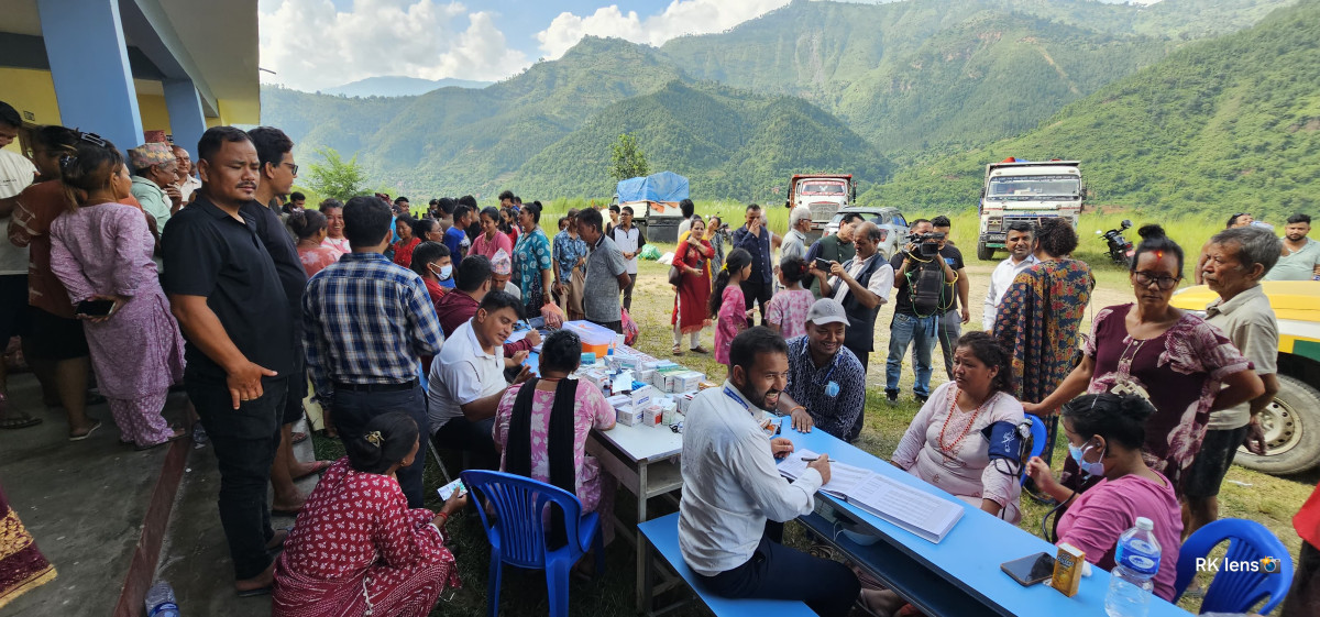 बाढीपछिको महामारी नियन्त्रण तथा पोषण सहायता कार्यक्रम सञ्चालन